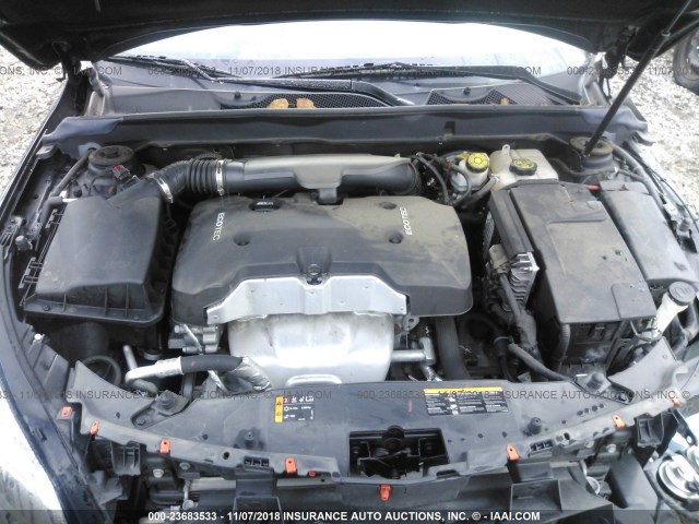 1G11C5SL8EF272549 - 2014 CHEVROLET MALIBU 1LT BLACK photo 10