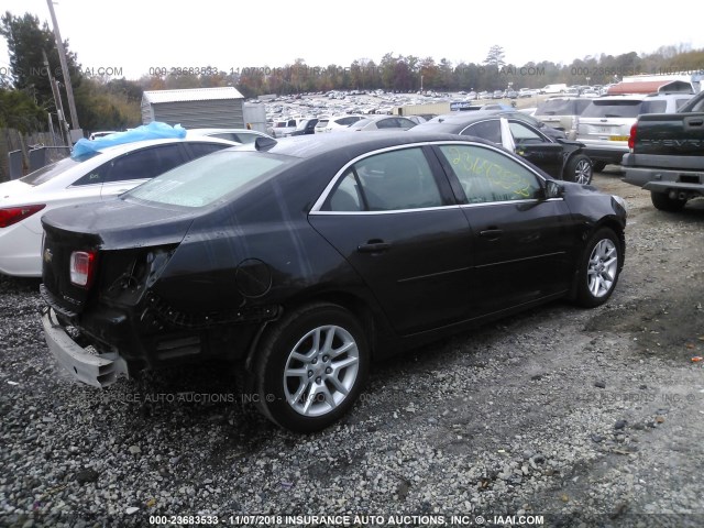 1G11C5SL8EF272549 - 2014 CHEVROLET MALIBU 1LT BLACK photo 4