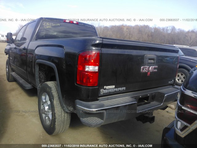 1GT12SEG9GF307111 - 2016 GMC SIERRA K2500 SLE BLACK photo 3