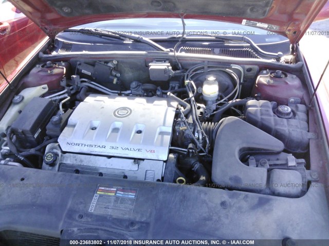 1G6KS54Y22U219668 - 2002 CADILLAC SEVILLE SLS MAROON photo 10