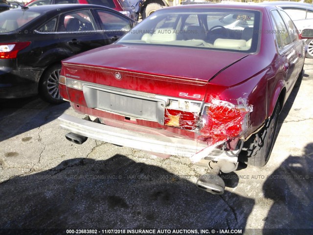 1G6KS54Y22U219668 - 2002 CADILLAC SEVILLE SLS MAROON photo 6