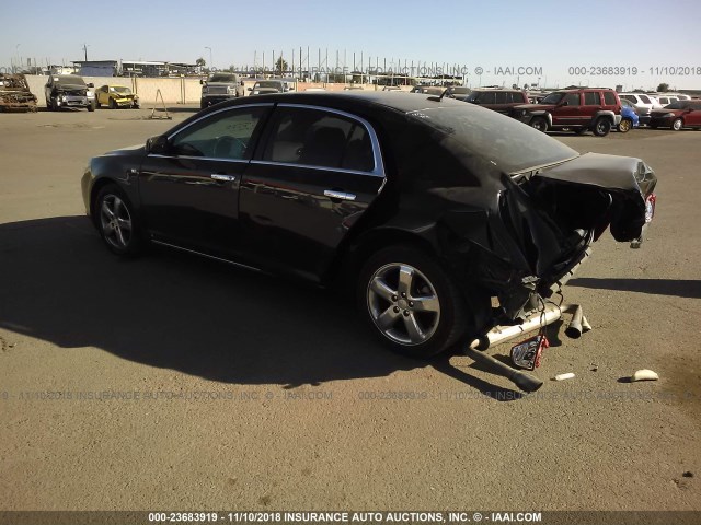 1G1ZK57748F159395 - 2008 CHEVROLET MALIBU LTZ BLACK photo 3