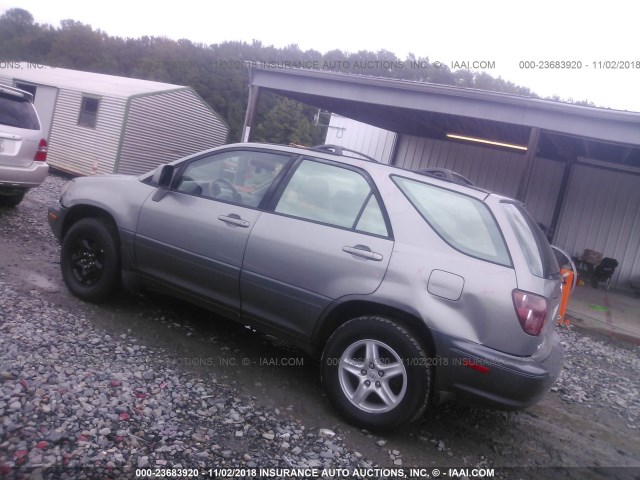 JT6GF10UXY0073725 - 2000 LEXUS RX GRAY photo 3