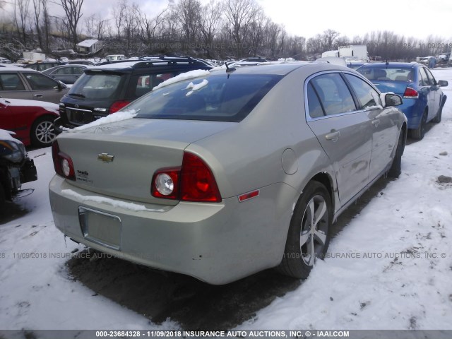 1G1ZC5E13BF285489 - 2011 CHEVROLET MALIBU 1LT ბეჟი ფოტო 4