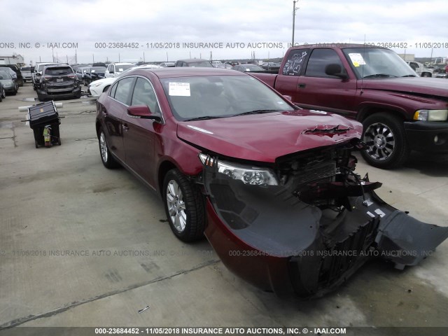 1G4GC5ER9DF323116 - 2013 BUICK LACROSSE RED photo 1