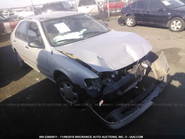 1N4AB41D4WC700463 - 1998 NISSAN SENTRA E/XE/GXE/GLE SILVER photo 1