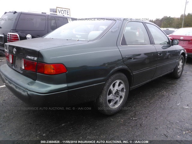 4T1BG22K3YU730578 - 2000 TOYOTA CAMRY CE/LE/XLE GREEN photo 4