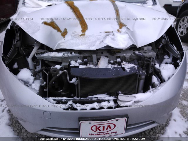 3N1CE2CP1GL402483 - 2016 NISSAN VERSA NOTE S/S PLUS/SV/SL/SR SILVER photo 6