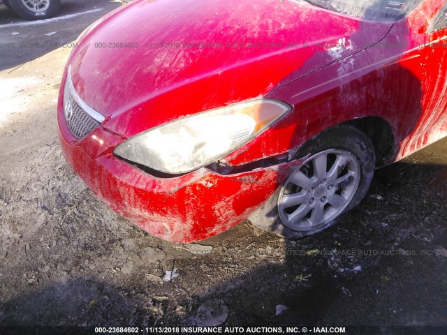 4T1CE38PX4U768306 - 2004 TOYOTA CAMRY SOLARA SE/SLE Qırmızı foto 6