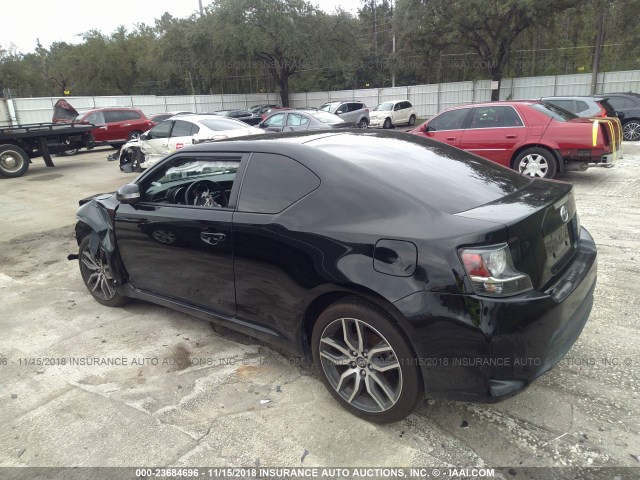 JTKJF5C78E3085807 - 2014 TOYOTA SCION TC შავი ფოტო 3