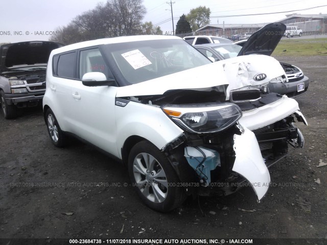 KNDJX3A52G7377507 - 2016 KIA SOUL ! WHITE photo 1
