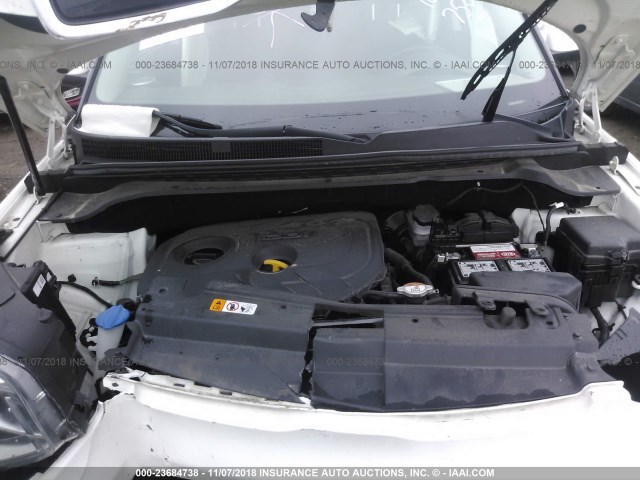 KNDJX3A52G7377507 - 2016 KIA SOUL ! WHITE photo 10