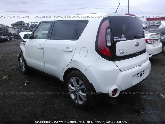 KNDJX3A52G7377507 - 2016 KIA SOUL ! WHITE photo 3