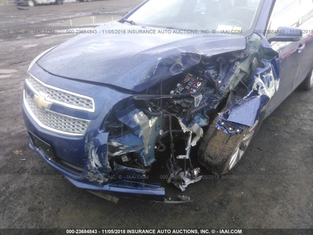 1G11H5SA4DU116616 - 2013 CHEVROLET MALIBU LTZ 蓝色 照片 6
