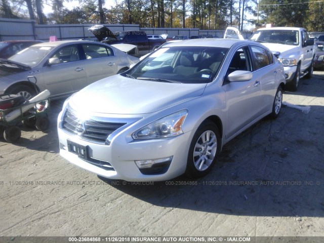 1N4AL3AP6FN338321 - 2015 NISSAN ALTIMA 2.5/S/SV/SL SILVER photo 2