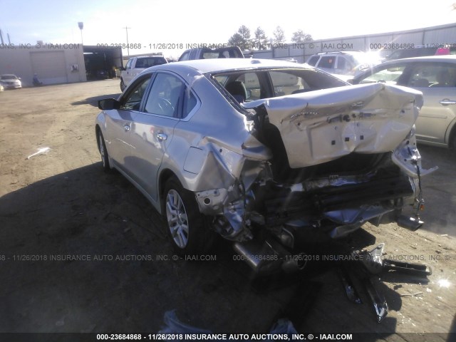 1N4AL3AP6FN338321 - 2015 NISSAN ALTIMA 2.5/S/SV/SL SILVER photo 3