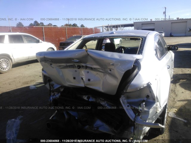 1N4AL3AP6FN338321 - 2015 NISSAN ALTIMA 2.5/S/SV/SL SILVER photo 6