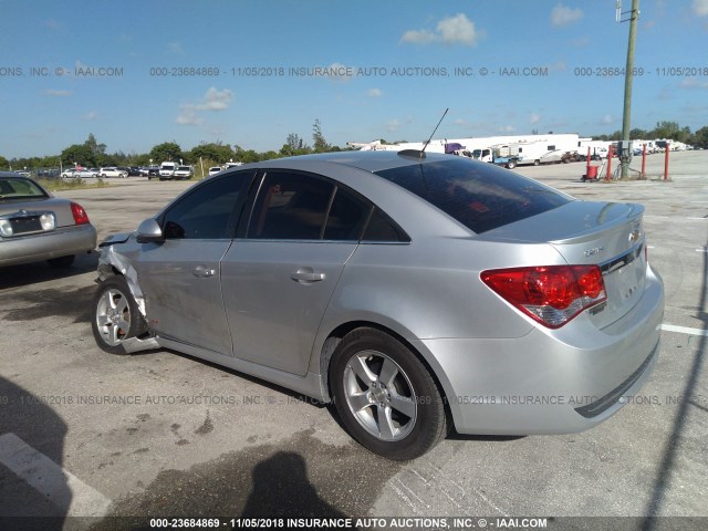 1G1PE5SB0G7101478 - 2016 CHEVROLET CRUZE LIMITED LT SILVER photo 3