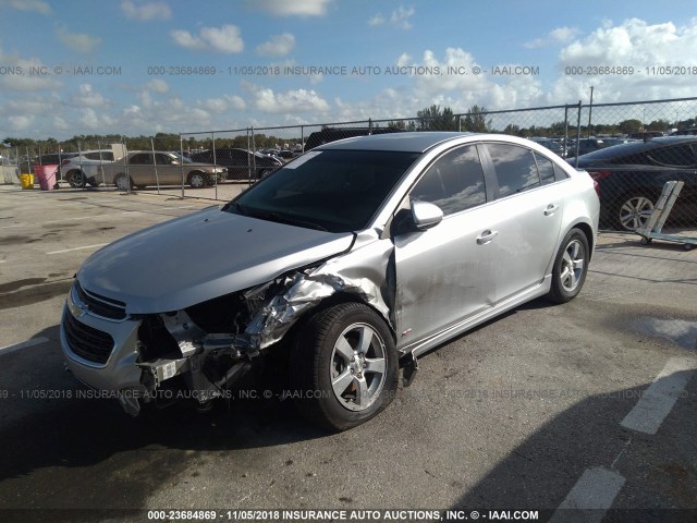 1G1PE5SB0G7101478 - 2016 CHEVROLET CRUZE LIMITED LT SILVER photo 6