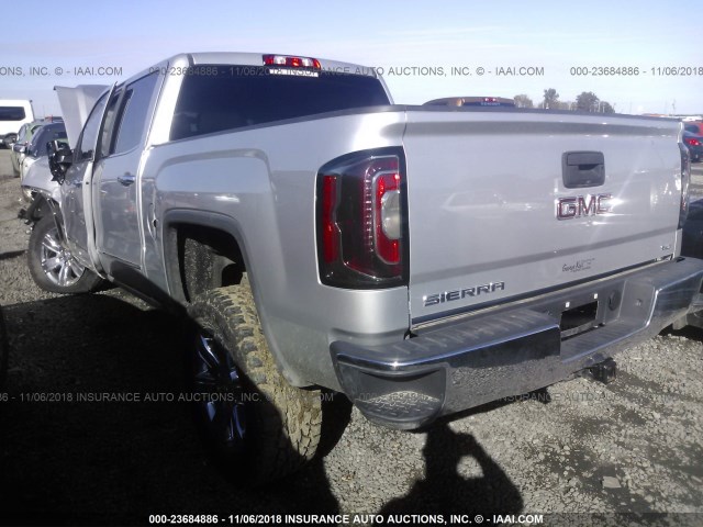 3GTU2NEC7JG385663 - 2018 GMC SIERRA K1500 SLT GRAY photo 3