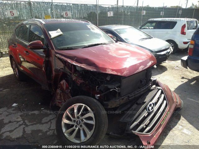 KM8J33A46GU227545 - 2016 HYUNDAI TUCSON LIMITED/SPORT AND ECO/SE RED photo 6