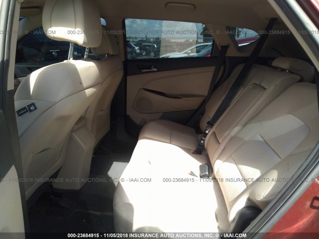 KM8J33A46GU227545 - 2016 HYUNDAI TUCSON LIMITED/SPORT AND ECO/SE RED photo 8