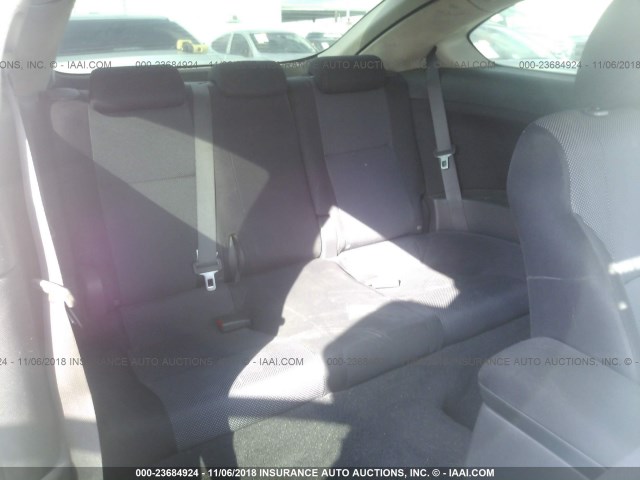 JTKDE167780244942 - 2008 TOYOTA SCION TC Ağ foto 8