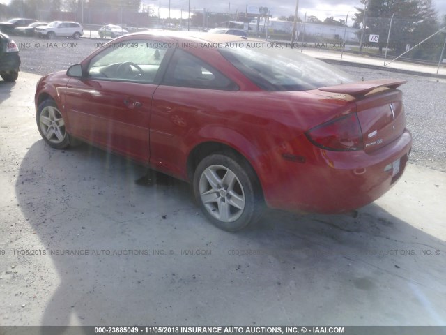 1G2AL15F677286764 - 2007 PONTIAC G5 RED photo 3