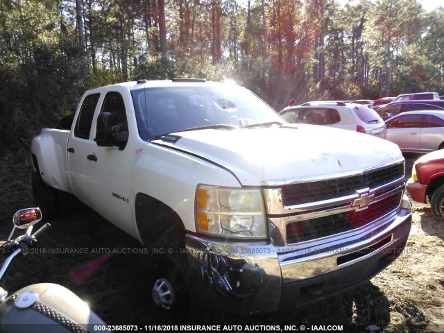 1GCJK33638F187064 - 2008 CHEVROLET SILVERADO K3500 WHITE photo 1