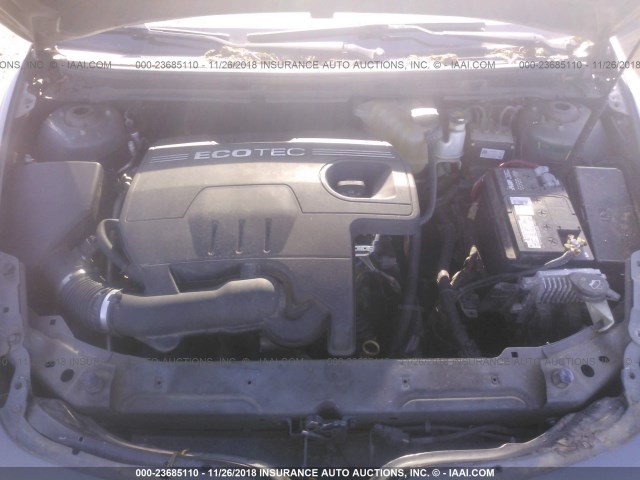 1G1ZG57B184258967 - 2008 CHEVROLET MALIBU LS 灰色 照片 10