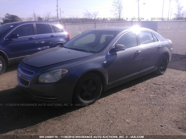 1G1ZG57B184258967 - 2008 CHEVROLET MALIBU LS 灰色 照片 2