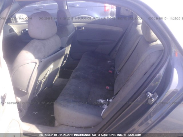 1G1ZG57B184258967 - 2008 CHEVROLET MALIBU LS 灰色 照片 8