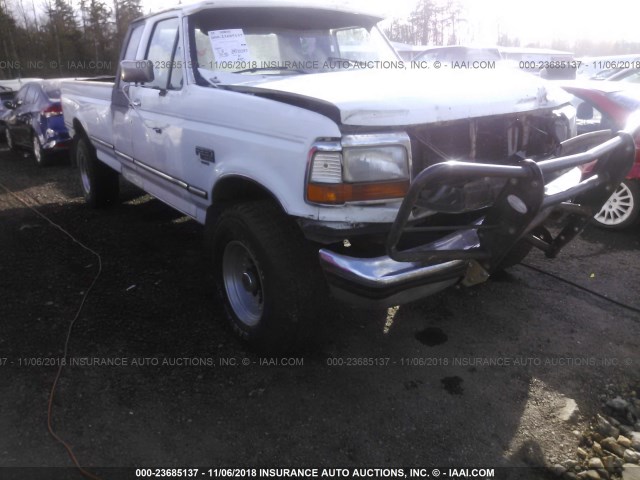 1FTHX26C0PKB66951 - 1993 FORD F250 WHITE photo 1