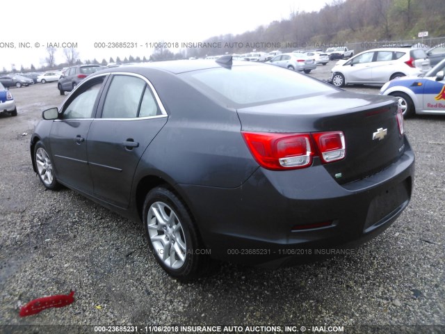 1G11C5SL6FF208477 - 2015 CHEVROLET MALIBU 1LT BLACK photo 3