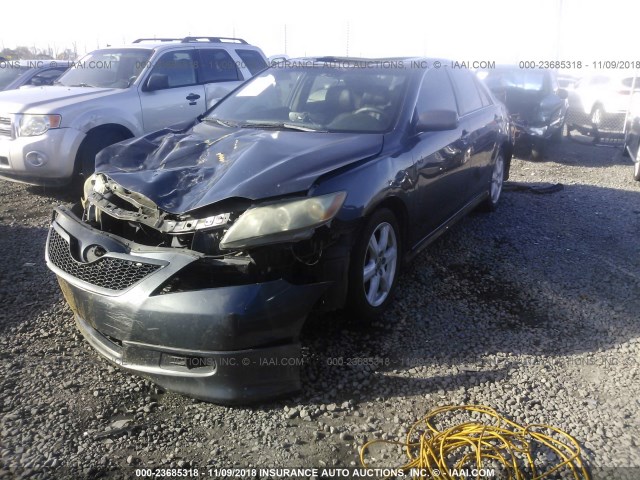 4T1BE46K88U777522 - 2008 TOYOTA CAMRY CE/LE/XLE/SE GRAY photo 2