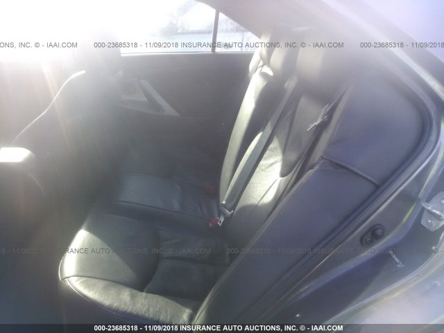 4T1BE46K88U777522 - 2008 TOYOTA CAMRY CE/LE/XLE/SE GRAY photo 8