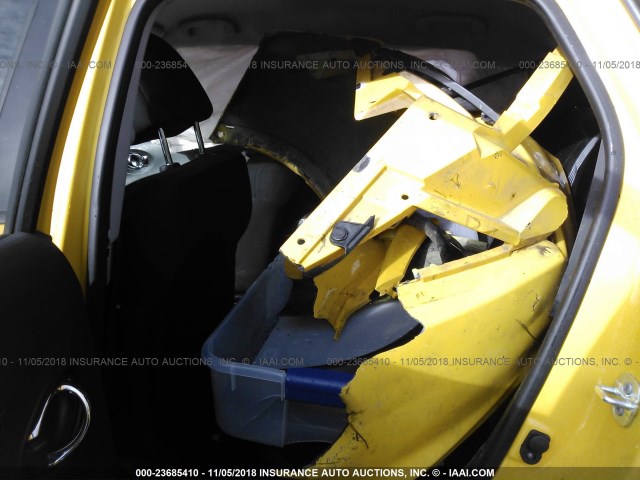 JN8AF5MV4GT657290 - 2016 NISSAN JUKE S/SV/SL/NISMO YELLOW photo 8