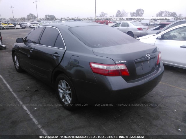 4T1BE46K98U734985 - 2008 TOYOTA CAMRY CE/LE/XLE/SE GRAY photo 3