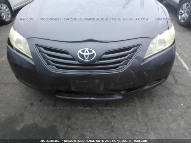 4T1BE46K98U734985 - 2008 TOYOTA CAMRY CE/LE/XLE/SE GRAY photo 6