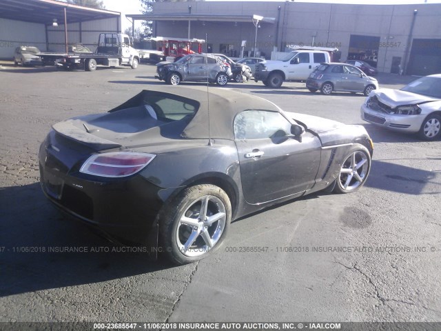 1G8MF35X48Y127929 - 2008 SATURN SKY REDLINE BLACK photo 4