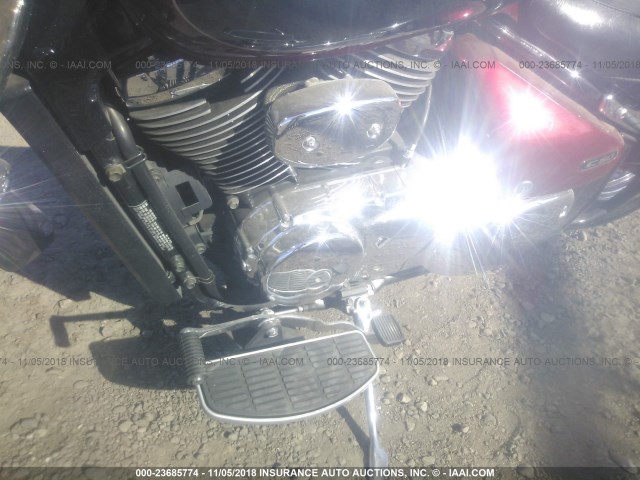 JS1VS55A372105316 - 2007 SUZUKI VL800 RED photo 9