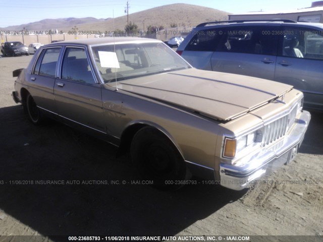 1G2BL69H8GX215207 - 1986 PONTIAC PARISIENNE GOLD photo 1