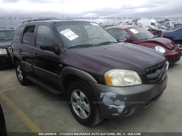 4F2YU09152KM36076 - 2002 MAZDA TRIBUTE LX/ES MAROON photo 1