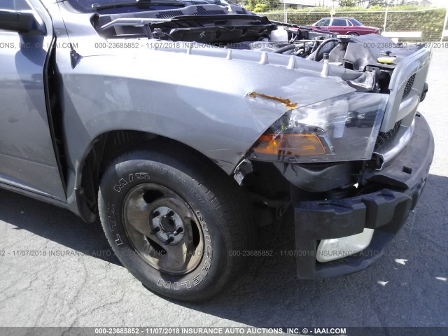 3C6JD6AT9CG236903 - 2012 DODGE RAM 1500 ST GRAY photo 6