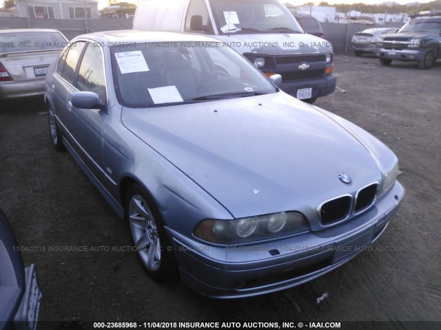 WBADT43443G023109 - 2003 BMW 525 I AUTOMATIC SILVER photo 1