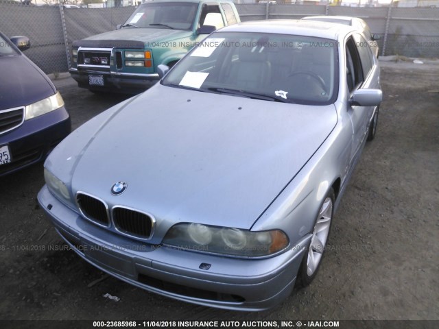 WBADT43443G023109 - 2003 BMW 525 I AUTOMATIC SILVER photo 2