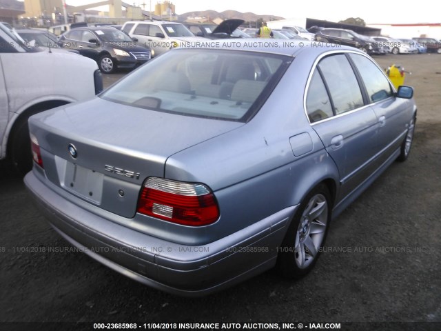 WBADT43443G023109 - 2003 BMW 525 I AUTOMATIC SILVER photo 4