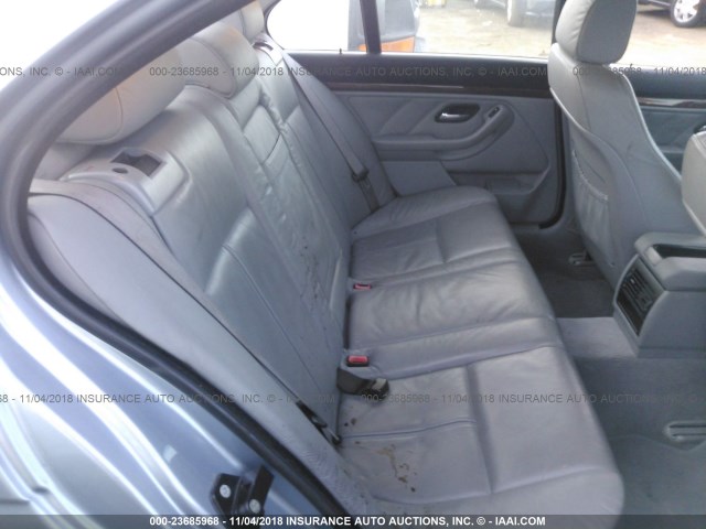 WBADT43443G023109 - 2003 BMW 525 I AUTOMATIC SILVER photo 8