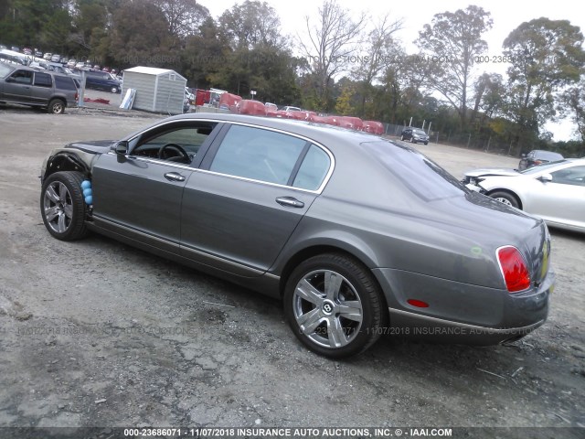 SCBBR93W39C060470 - 2009 BENTLEY CONTINENTAL FLYING SPUR GRAY photo 3