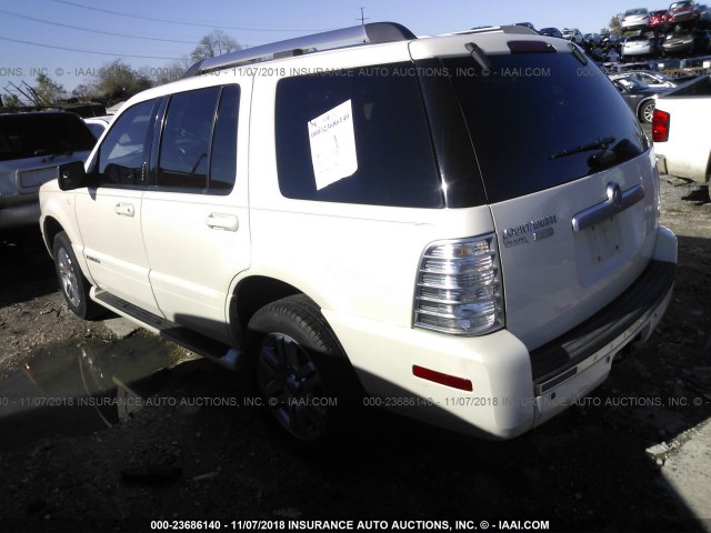 4M2EU48E07UJ19763 - 2007 MERCURY MOUNTAINEER PREMIER CREAM photo 3